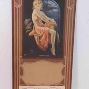 1932 Pin Up Calendar "Captivating" by Artist Irene