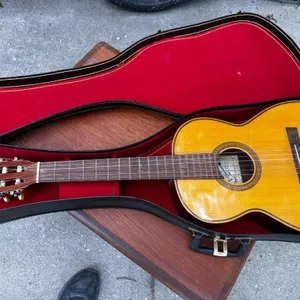 Vintage Kids Guitar with case