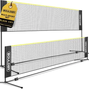 New $113 (5ft) Boulder Portable Badminton...