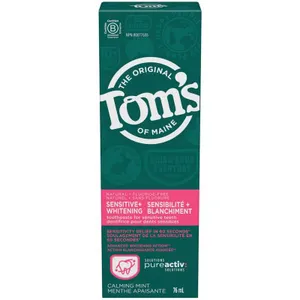 SEALED 2pk (76ML x2) TomsMain Toothpaste Sens+Whte
