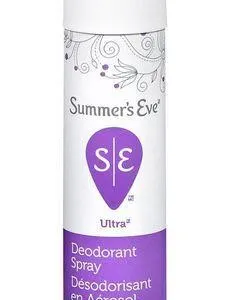 New 2pk (63g x2) SumrsEve Deod Spray Ult Xtra Strn