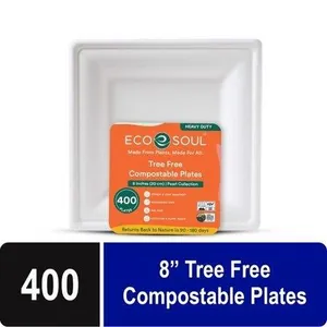 New $90 (8") 200ct ECO SOUL Biodegradable...