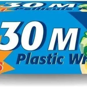 SEALED (30cm x 30M) 2pk Club Supreme Plastic Wrap