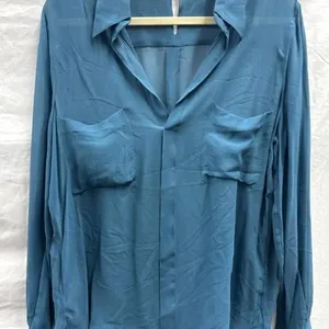 Sz:L, BCBGMAXAZRIA, V Neck Blouse