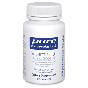 Pure Encapsulations Vitamin D3 125mcg 120ct