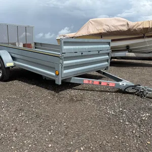 Single Axle Open Utility Trailer