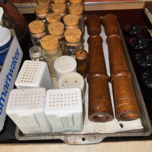 Salt and Pepper Grinders and Spices
