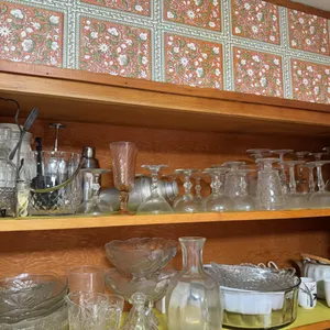 Glassware, Top Shelf Only