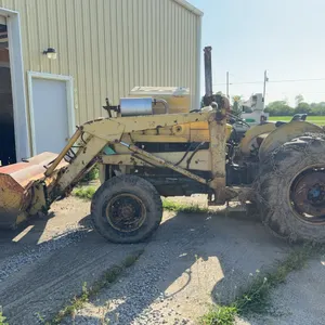 Ford 3400 Industrial WF Tractor, Gas, Bucket, Add-on Log Splitter