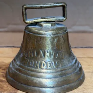 1878 Chiantel Fondeur Saignelegier Brass Cow Bell