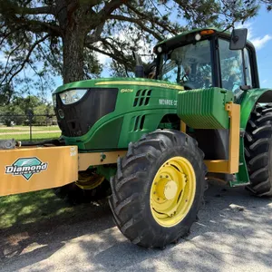 2014 JOHN DEERE 6140M 4X4 TRACTOR SN: 802358