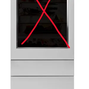 Monogram ZKGSN809NLH stainless steel door frame panel. Designed to fit 80" LH door installations. Features stainless steel construction. Note: Stainle