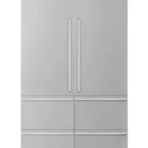 Signature Kitchen Suite SKSPK480FMT stainless steel French door panel assembly. Designed for 48" built-in French door refrigerators. Kit includes pane