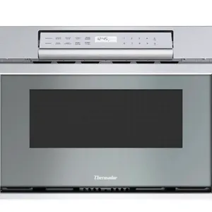 Thermador Masterpiece Pro MD24BS/02 24" built-in microwave oven drawer. Features stainless steel construction, touch controls, and MicroDrawer opening