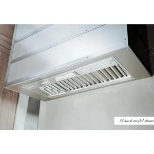 Thermador Pro Series VCIN48GWS 48" stainless steel custom insert range hood. Features stainless steel baffle filters and electronic controls. Designed