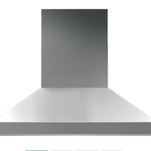 Zephyr Titan Is. AK7748AS 48" stainless steel island mount range hood. Includes Zephyr Z1C-0177 Titan island extension duct cover. New in box. Note: R