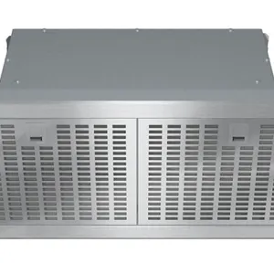 Miele DA 2390 36" stainless steel extra slim ventilation hood insert. Features integrated push-button control panel, multi-speed fan, and built-in lig