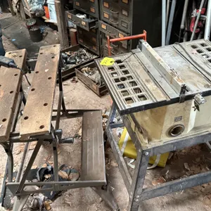 Table Saw & Workmate Workbench