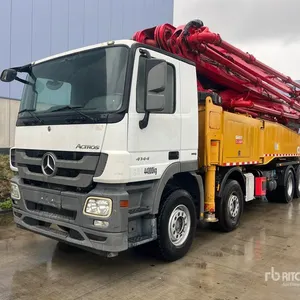 2019 Sany S/M54491HB on 2019 Mercedes-Benz Actros 4144 8x4 Twin-Steer Concrete Pump Truck