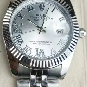 NEW REPLICA ROLEX QUARTZ "DATEJUST" WATCH