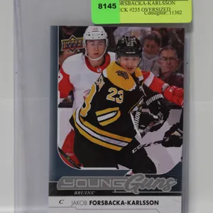 JAKOB FORSBACKA-KARLSSON UPPER DECK #235 OVERSIZED