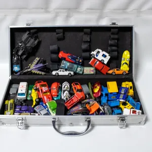CASE WITH HOTWHEELS DIECAST CARS