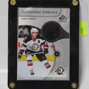 UPPER DECK AUTHENTIC FABRICS CHRIS DRURY AF-CD