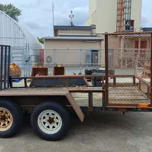 2008 US CARGO, BOX TRAILER, BLACK, VIN 2BGP041748T503603