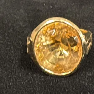 APPROX 14K LADIES RING SET WITH ZIRCON (11.2G)