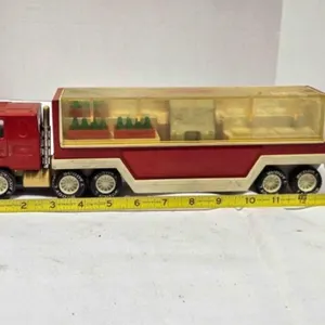 Buddy L tractor trailer, Coca Cola, 14" length