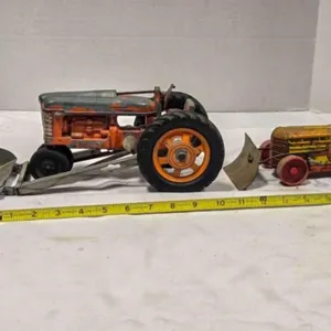 2 Tractors w/implements