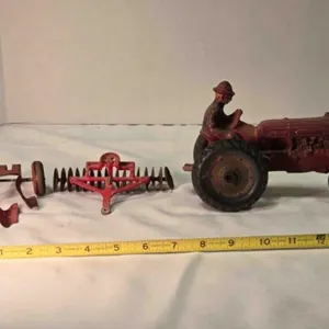 Vintage farm implements