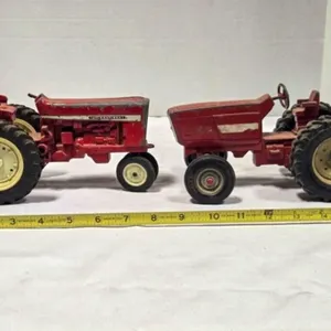 2 International Harvester die cast tractors