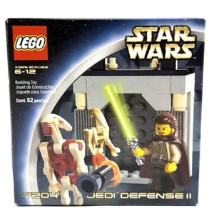 2002 Lego Star Wars Jedi Defense II 7204
- box