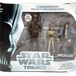 2004 Star Wars Trilogy Figure Set Commemorative