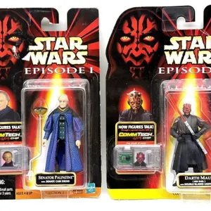 1998 Star Wars Episode I CommTech Figures : Darth
