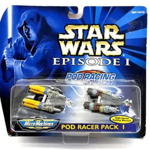 1998 Star Wars Micro Machines Pod Racer Pack I