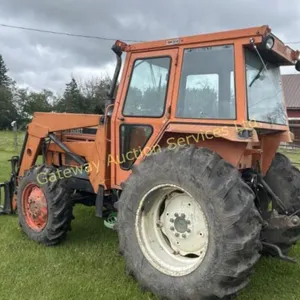Kubota M7950DT. Front wheel assist with loader.