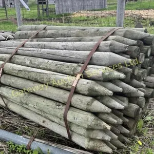 4in Fence posts 6ft. Approximately 65