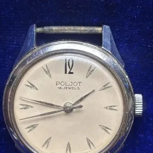 Vintage Poljat 16 jewels USSR Made Watch wristwatc