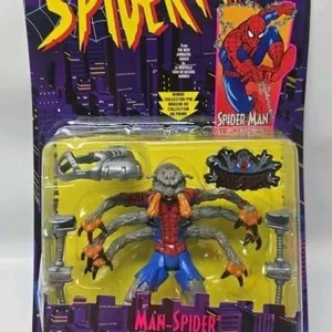 1995 Man-Spider Action Figure Immobilizing Restrai