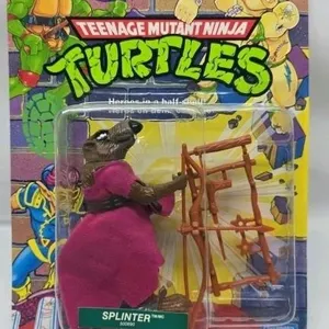 Unpunched 1989 TMNT sealed Master Splinter