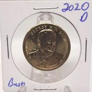 2020 D George HW Bush $1 Coin