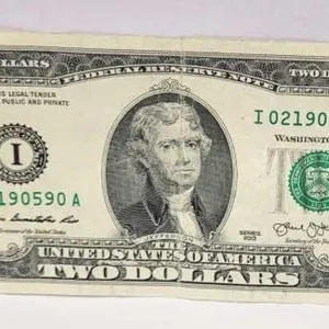 2013 Jefferson $2 Bill