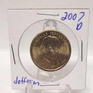 2007 D Thomas Jefferson $1 Coin