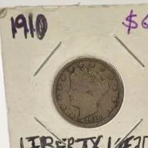 1910 Liberty "V" Nickel