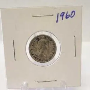 1960 Elizabeth II Canadian Silver Dime