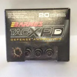 Barnes Tac-XPD Defense 40 S & W Ammo