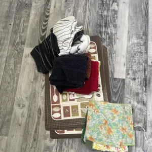 Dish towels , potholders, table mats