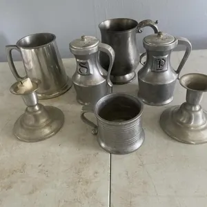 Pewter items